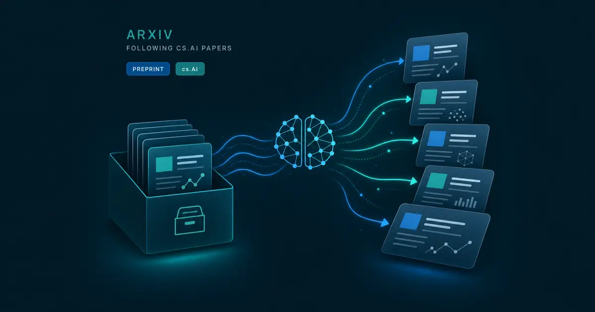 arXiv 入門 - cs.AI の最新論文を追う方法と、非常勤講師としての使い方