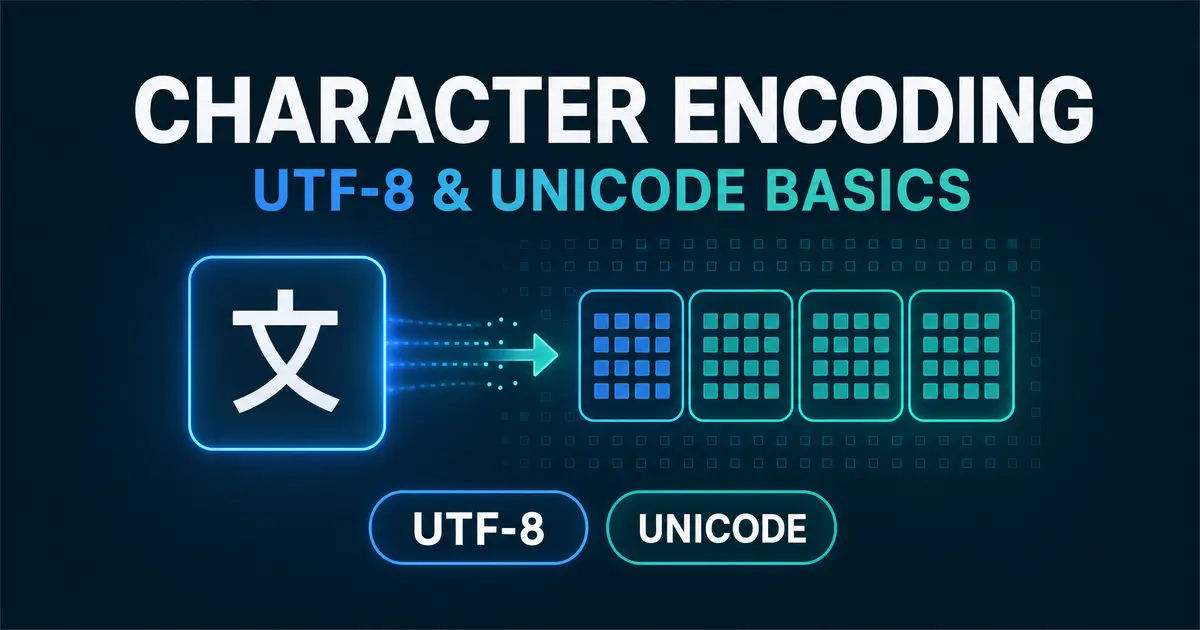 文字コードと UTF-8 / Unicode の基礎 - 文字化けの原因と、length が合わない理由