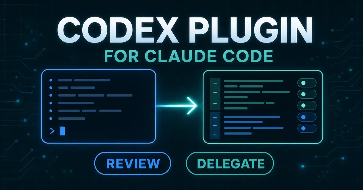 Codex Plugin for Claude Code 入門 - Claude Code から Codex にレビューとタスクを任せる