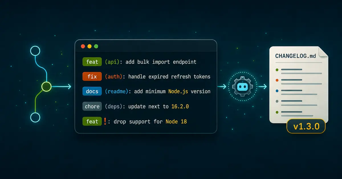 Conventional Commits 徹底解説 - チームと自動化ツールに優しいコミットメッセージ規約