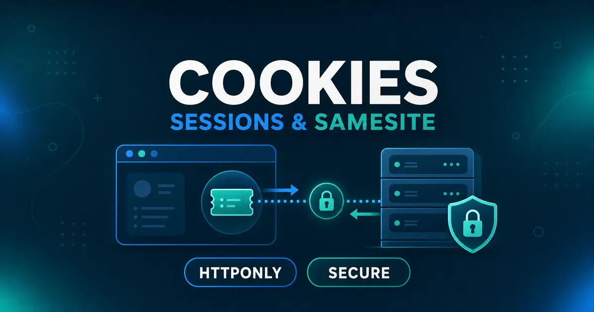 Cookie・セッション・SameSite の基礎 - Secure / HttpOnly と CSRF・CORS の関係