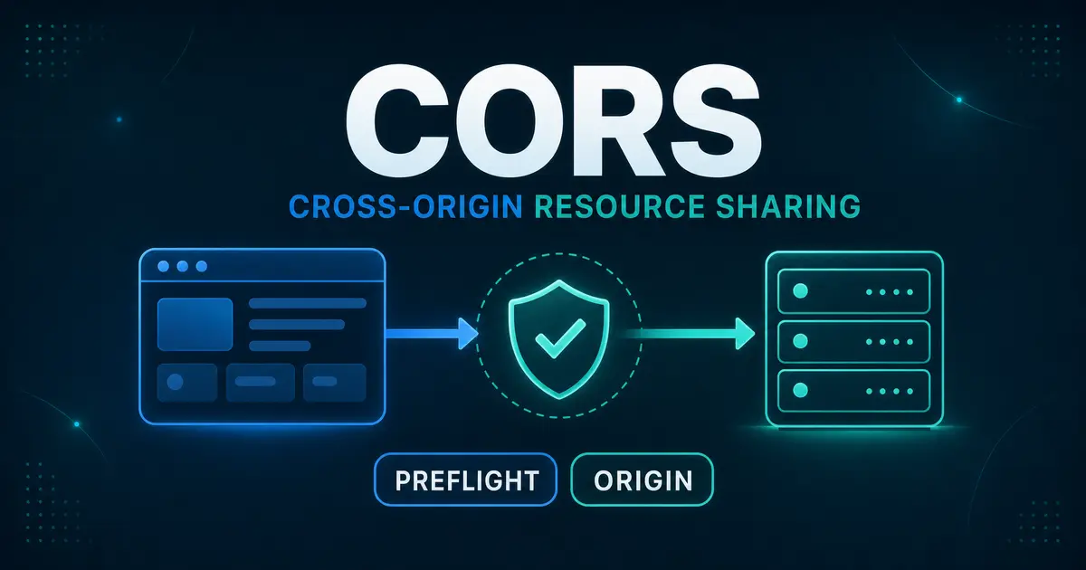 CORS の仕組みとハマりどころ - プリフライト・credentials・Allow-Origin を理解する