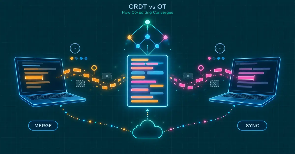 CRDT と OT 入門 - 共同編集が衝突せずに収束する仕組み