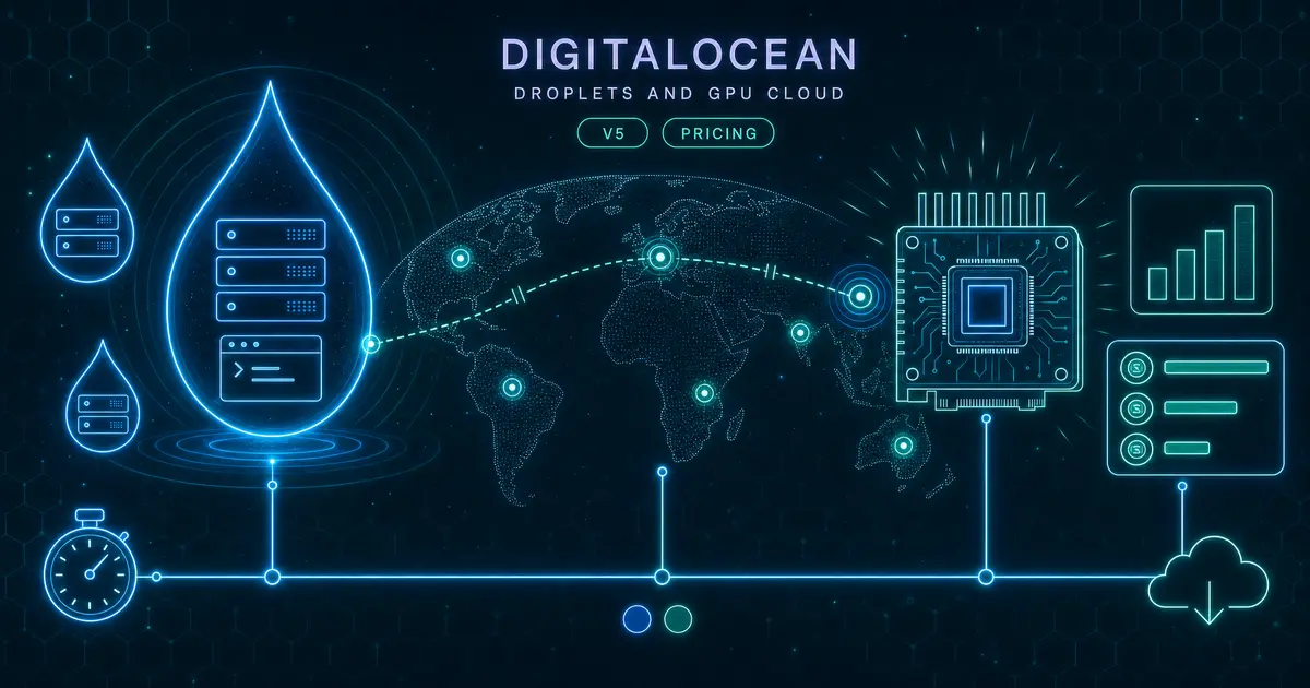 DigitalOcean 徹底解説 - Droplet の料金体系から AI-Native Cloud まで、2026年に選べるもの