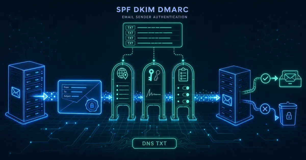 メール送信ドメイン認証 入門 - SPF / DKIM / DMARC でなりすましを止める仕組み