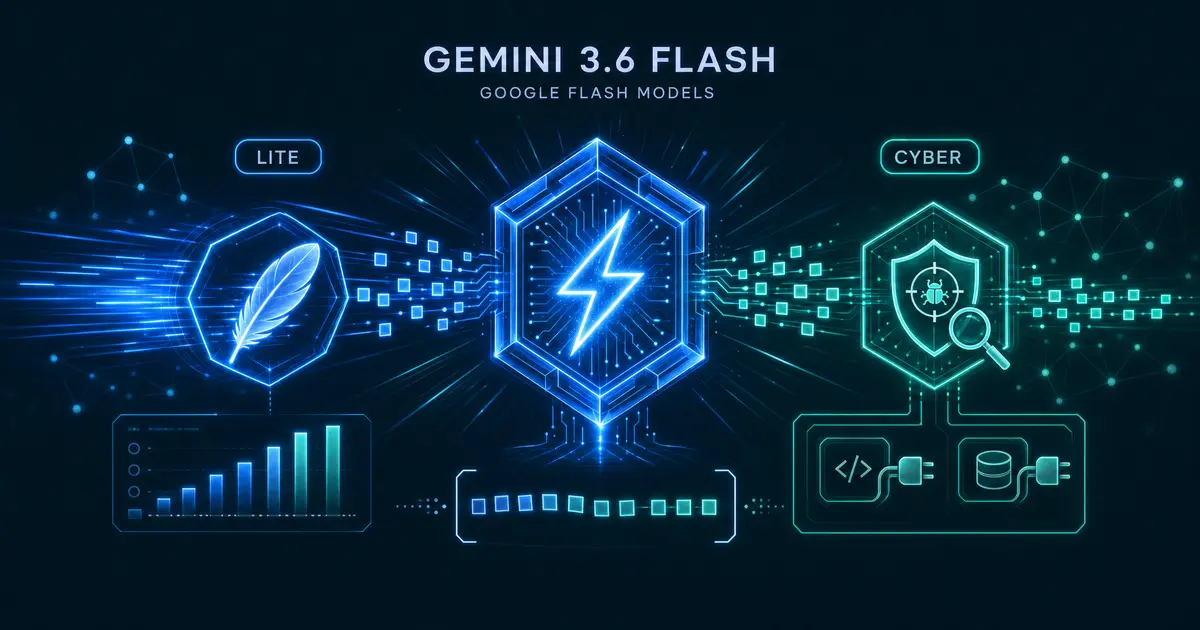 Gemini 3.6 Flash 最新事情 - 3.5 Flash-Lite / Flash Cyber 同時発表と Gemini 4 予告