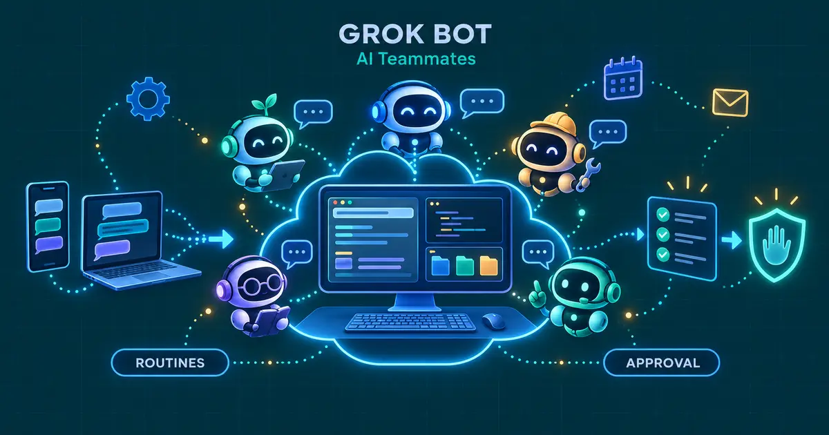 Grok Bot 入門 - 自分専用のクラウドPCで働く「AIチームメイト」の仕組み・料金・安全な使い方