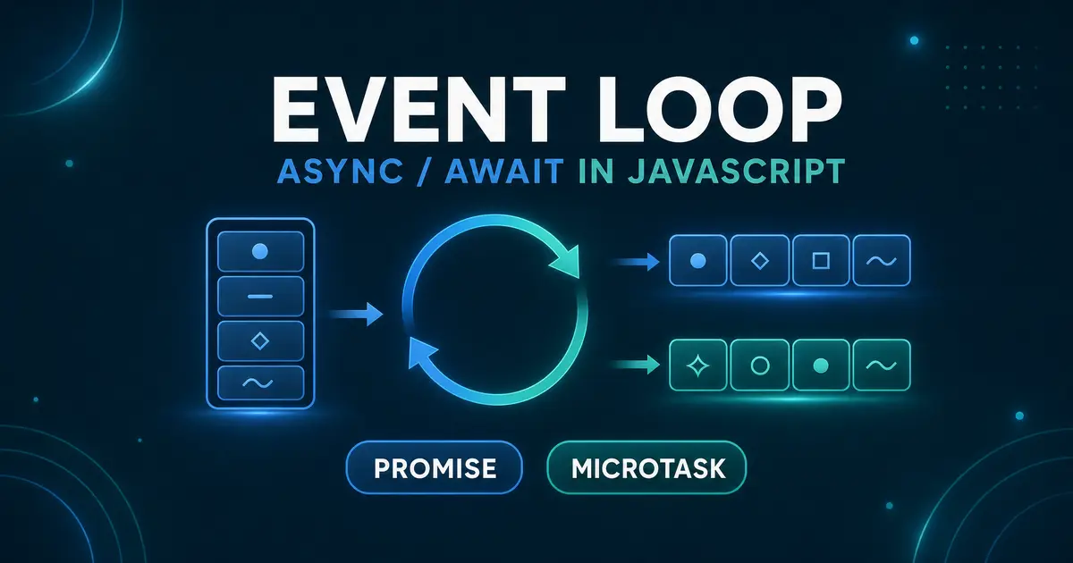 JavaScriptの非同期とイベントループ - Promise・async/await・マイクロタスクの順序を理解する