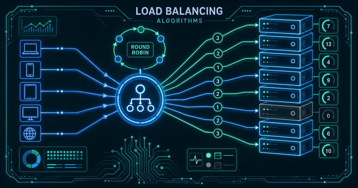 ロードバランシングのアルゴリズム入門 - ラウンドロビンから最少コネクション・P2Cまで