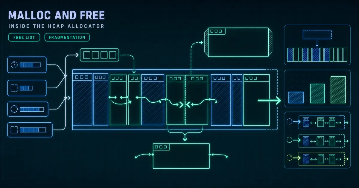 メモリアロケータ入門 - malloc/free はヒープに何をしているのか