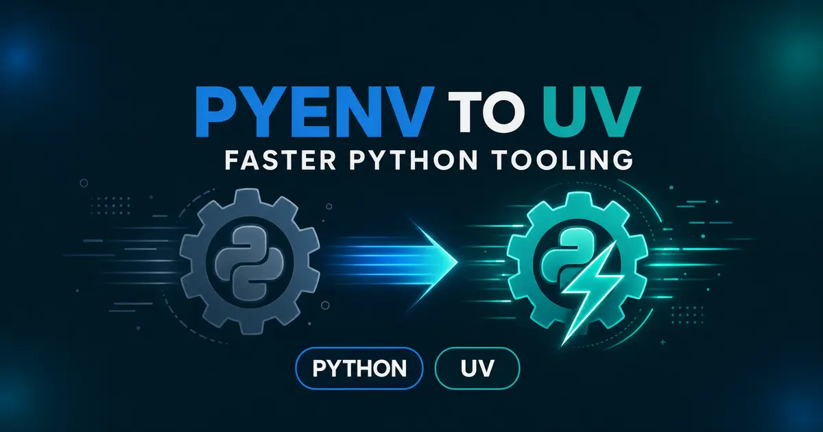pyenv から uv に乗り換えて世界が変わった話