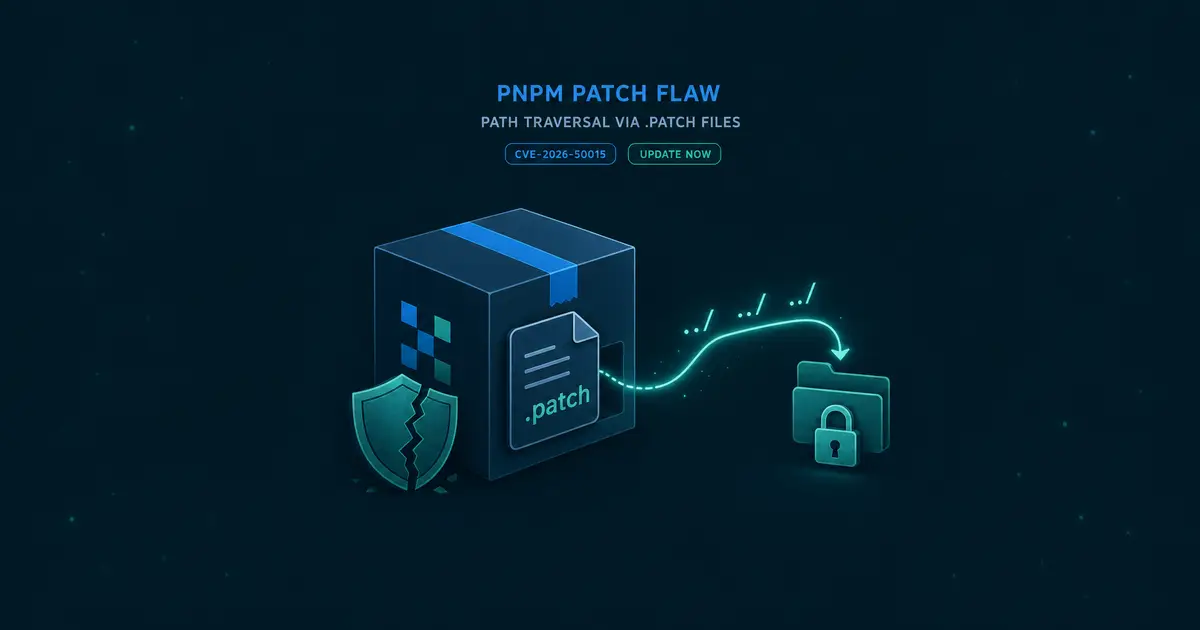 pnpm のパッチ機能に潜むパストラバーサル - CVE-2026-50015 とは何か