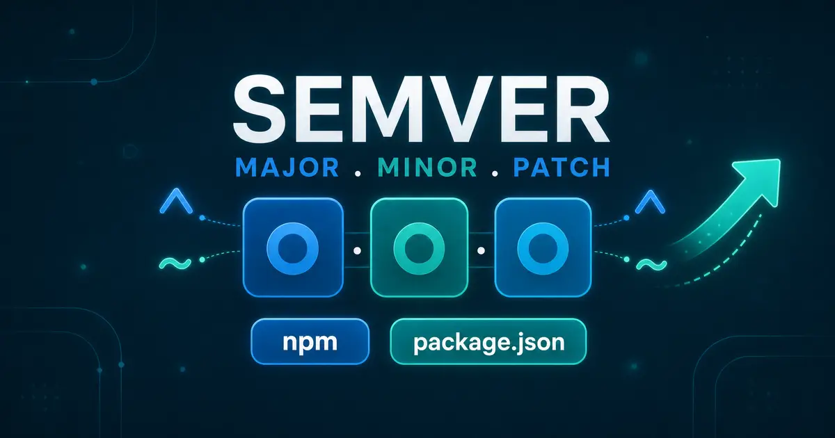セマンティックバージョニングと package.json のバージョン指定 - ^ と ~ の違い、0.x の罠