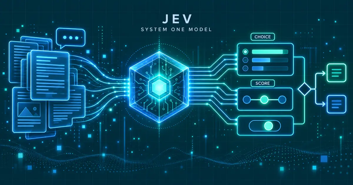 TypeSafe AI の Jev とは何か - 文字列を返さない「System One モデル」の仕組みと使いどころ