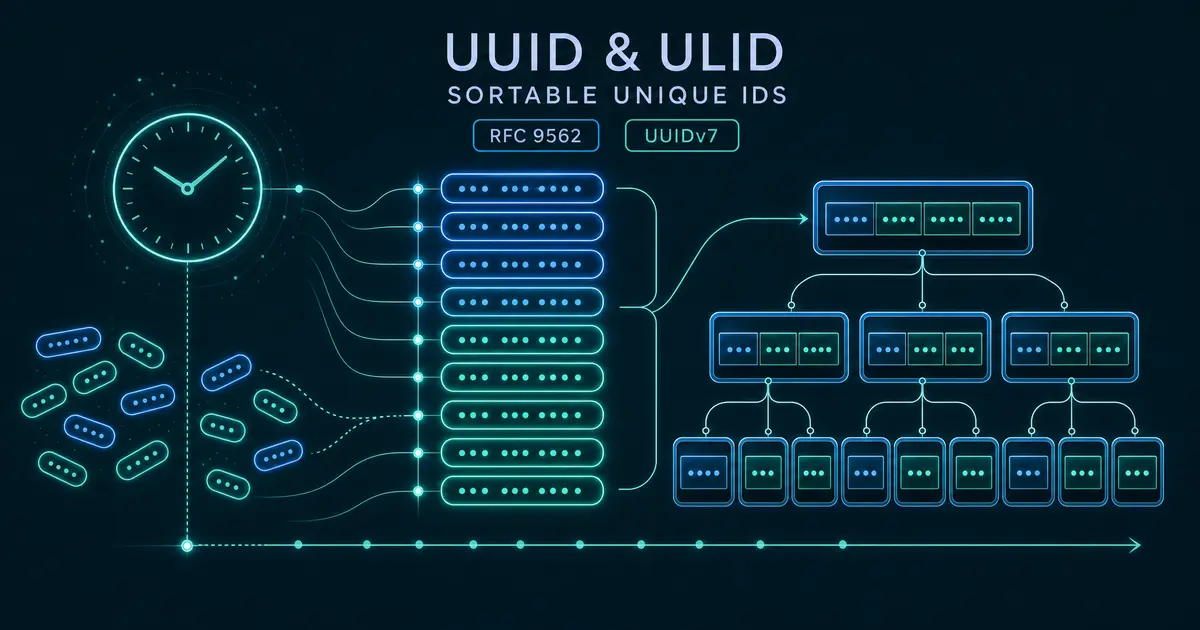 UUID と ULID 入門 - 分散システムで衝突しない ID を、時系列に強く設計する